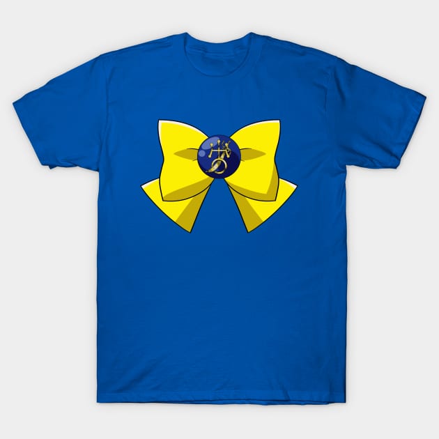 Sailor Uranus' Bow T-Shirt by FireFlea